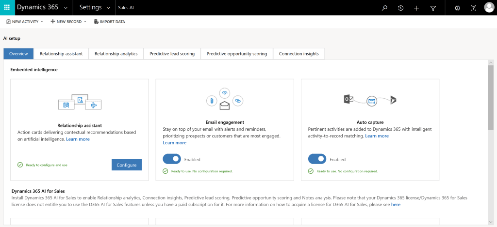 How to configure Dynamics 365 AI for Sales in CRM? | Arun Potti's Power ...