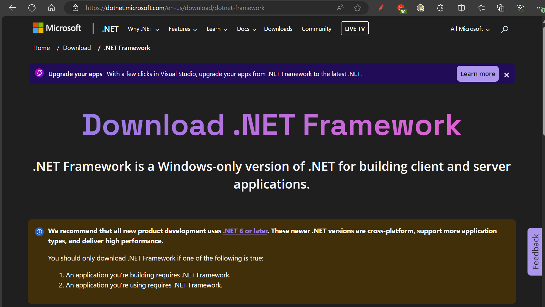 How to Download and Install the .NET Framework?