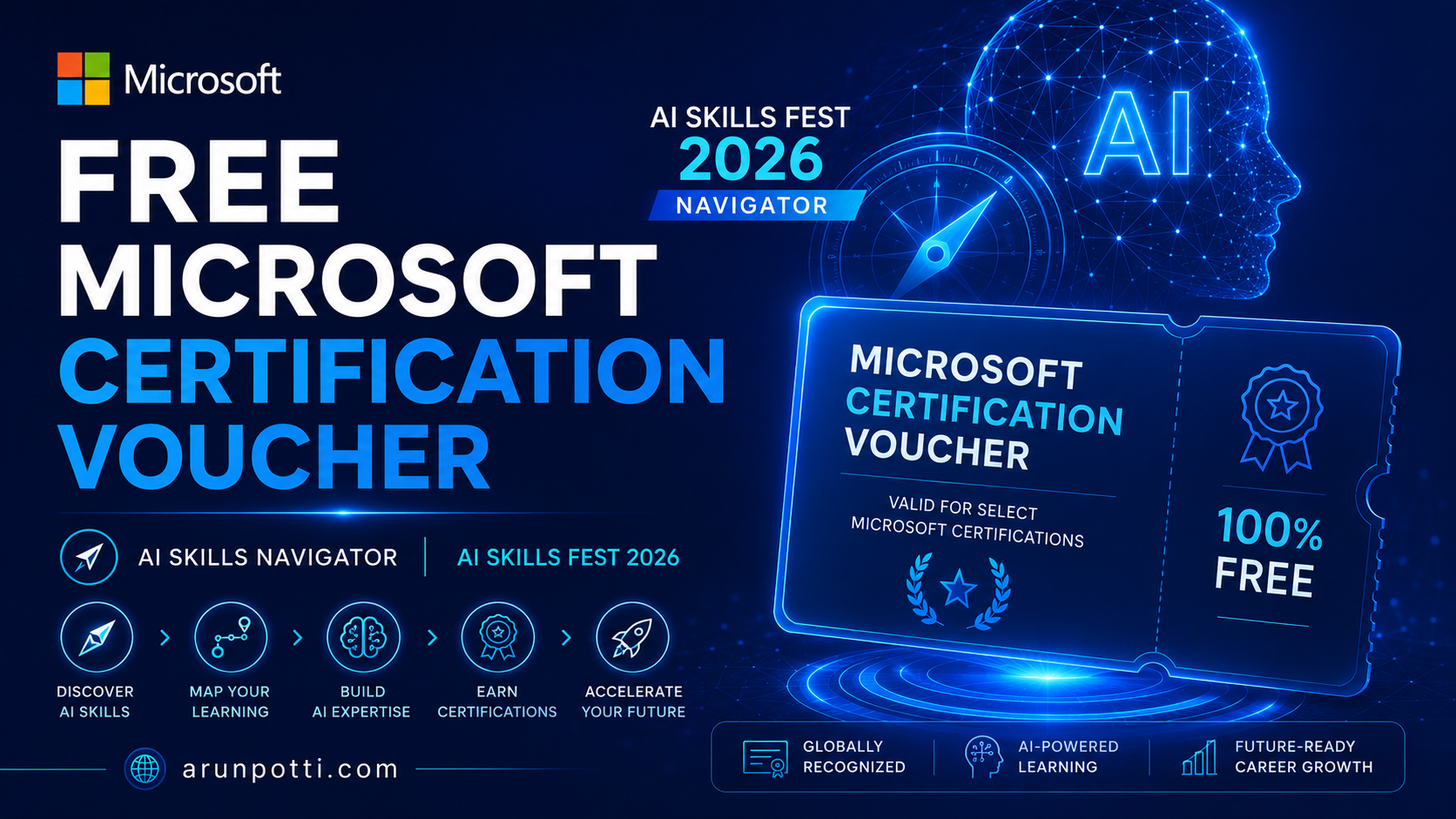 🚀 Free Microsoft Certification Voucher (AI Skills Fest 2026)